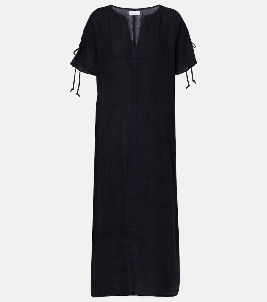 Maeve linen midi dress