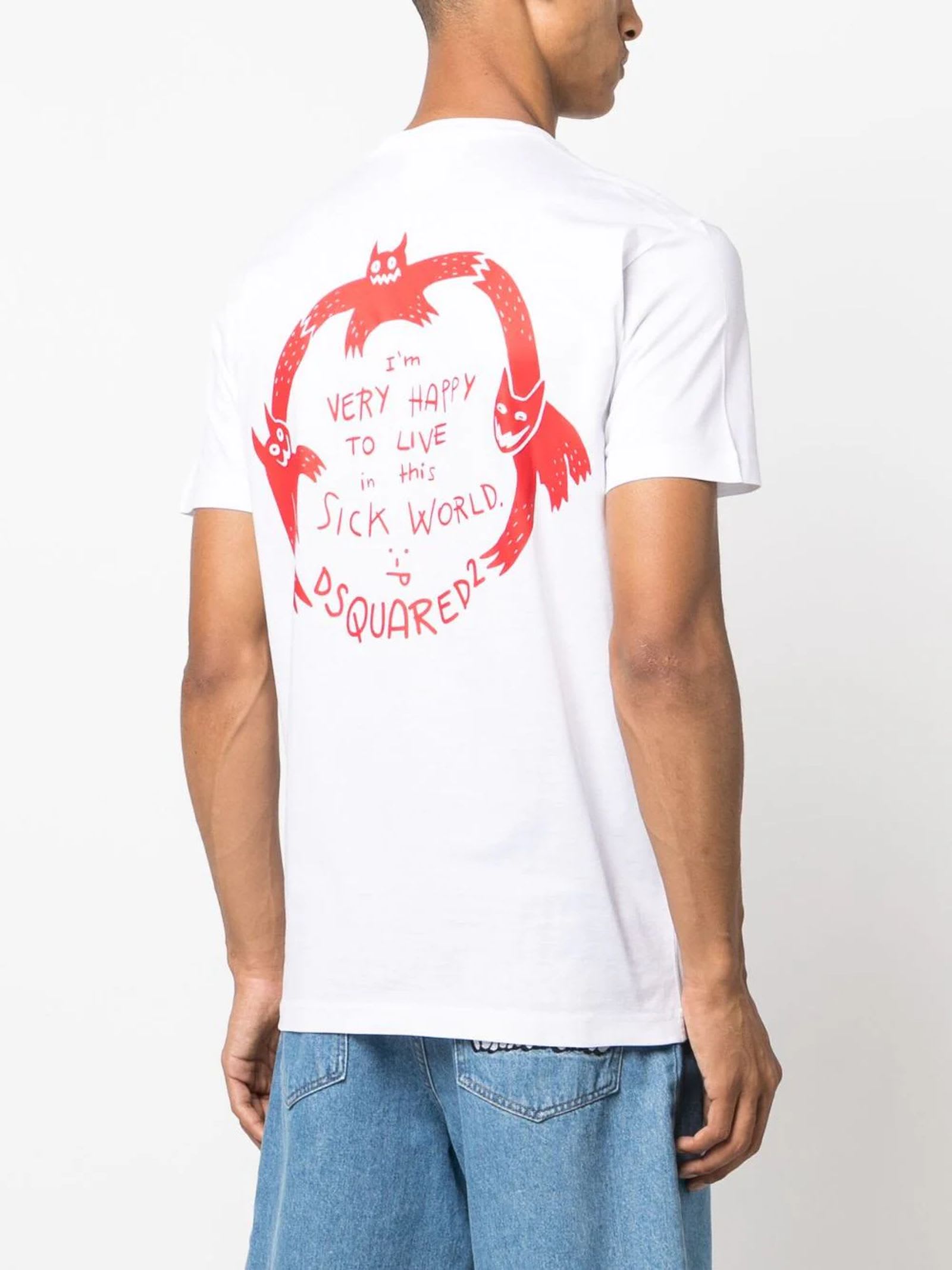 White Cotton T-Shirt