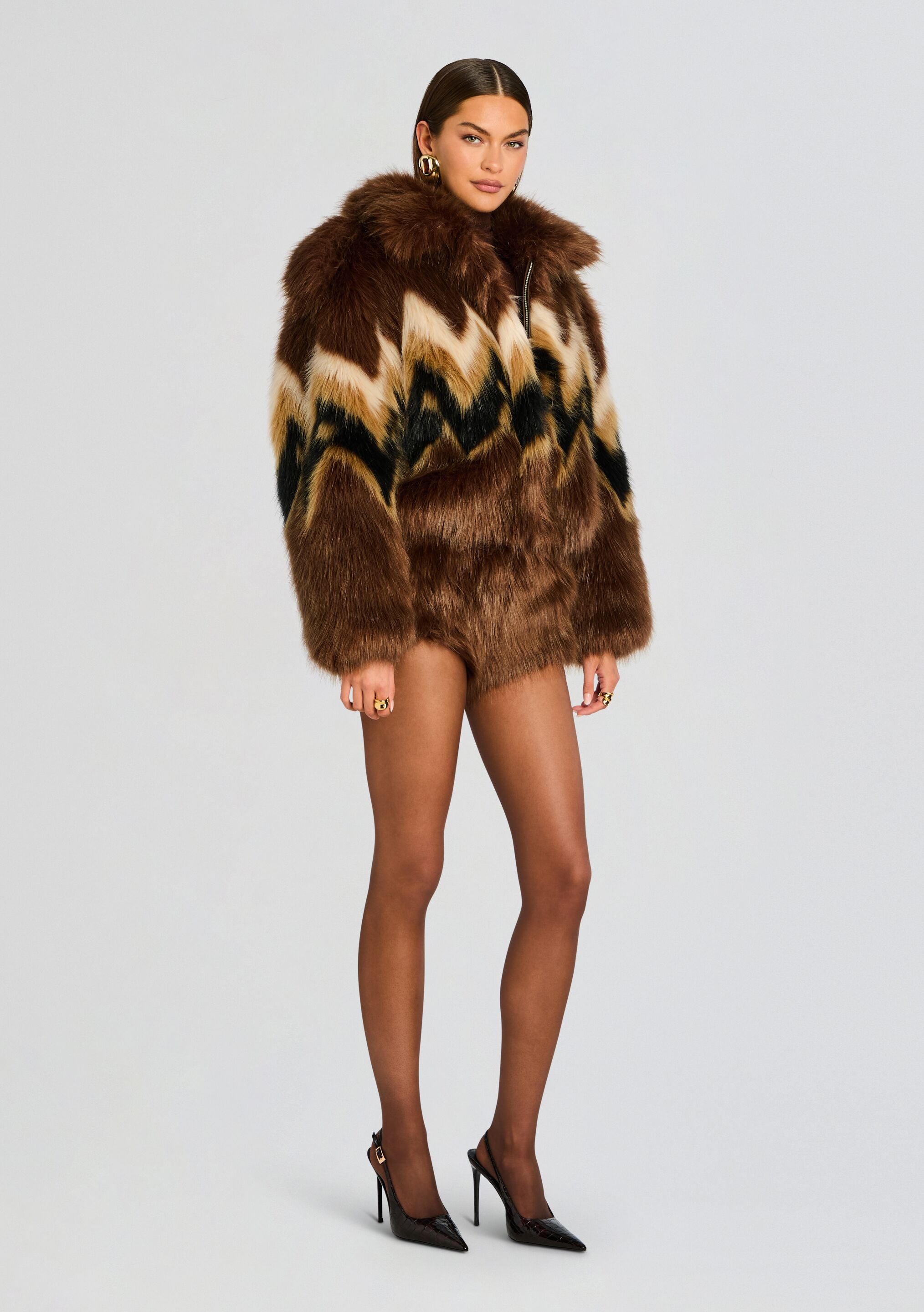 Ismay Faux Fur Bomber