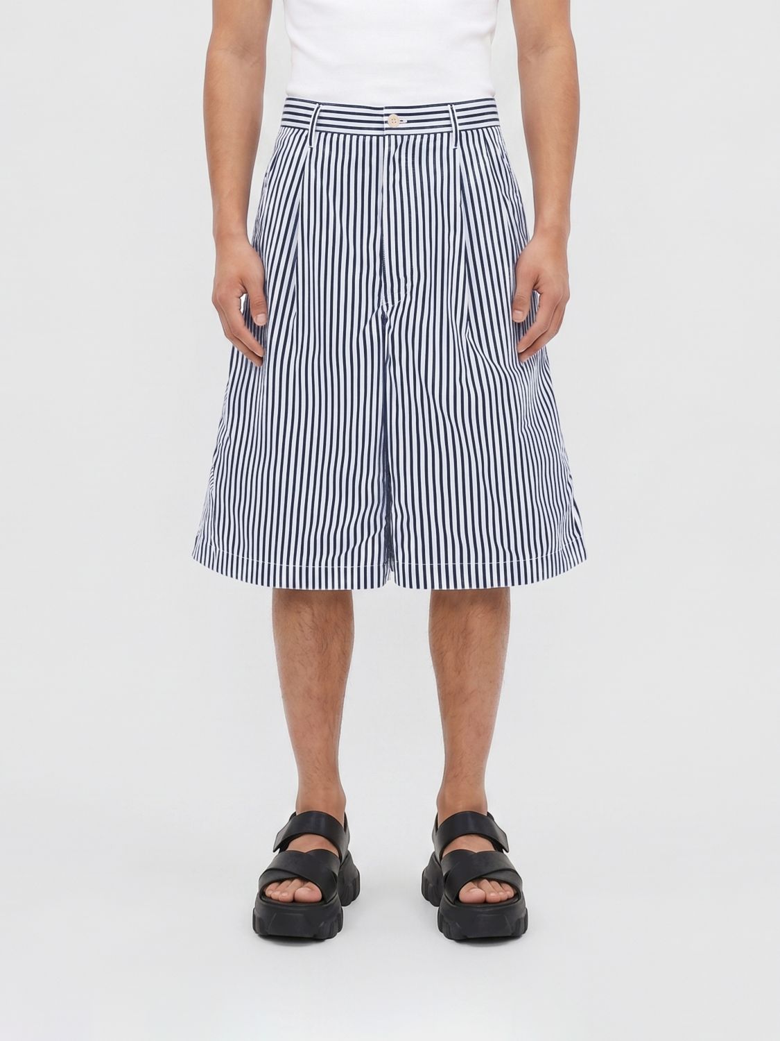 COMME DES GARÇONS SHIRT Shorts Men color White