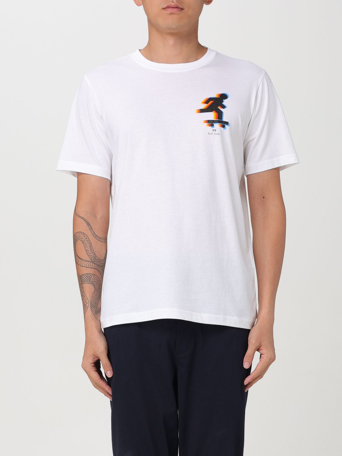 T-Shirt Men color White
