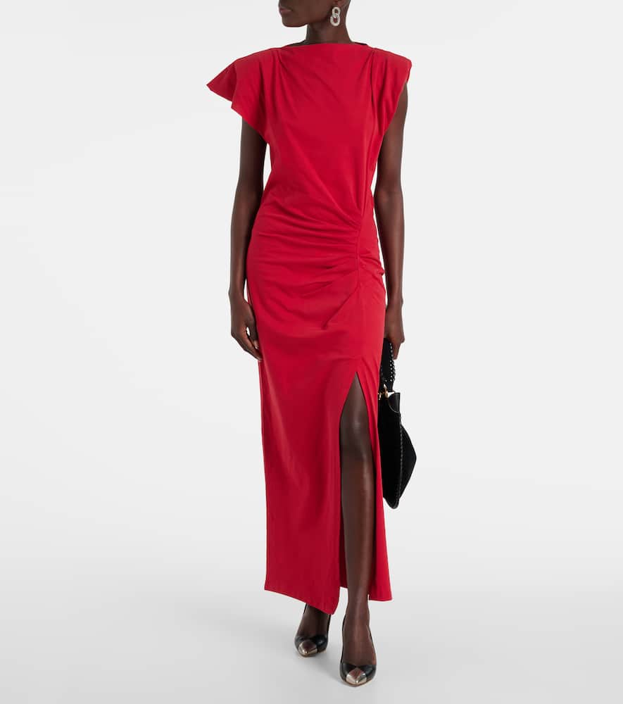 Nadela cotton jersey maxi dress