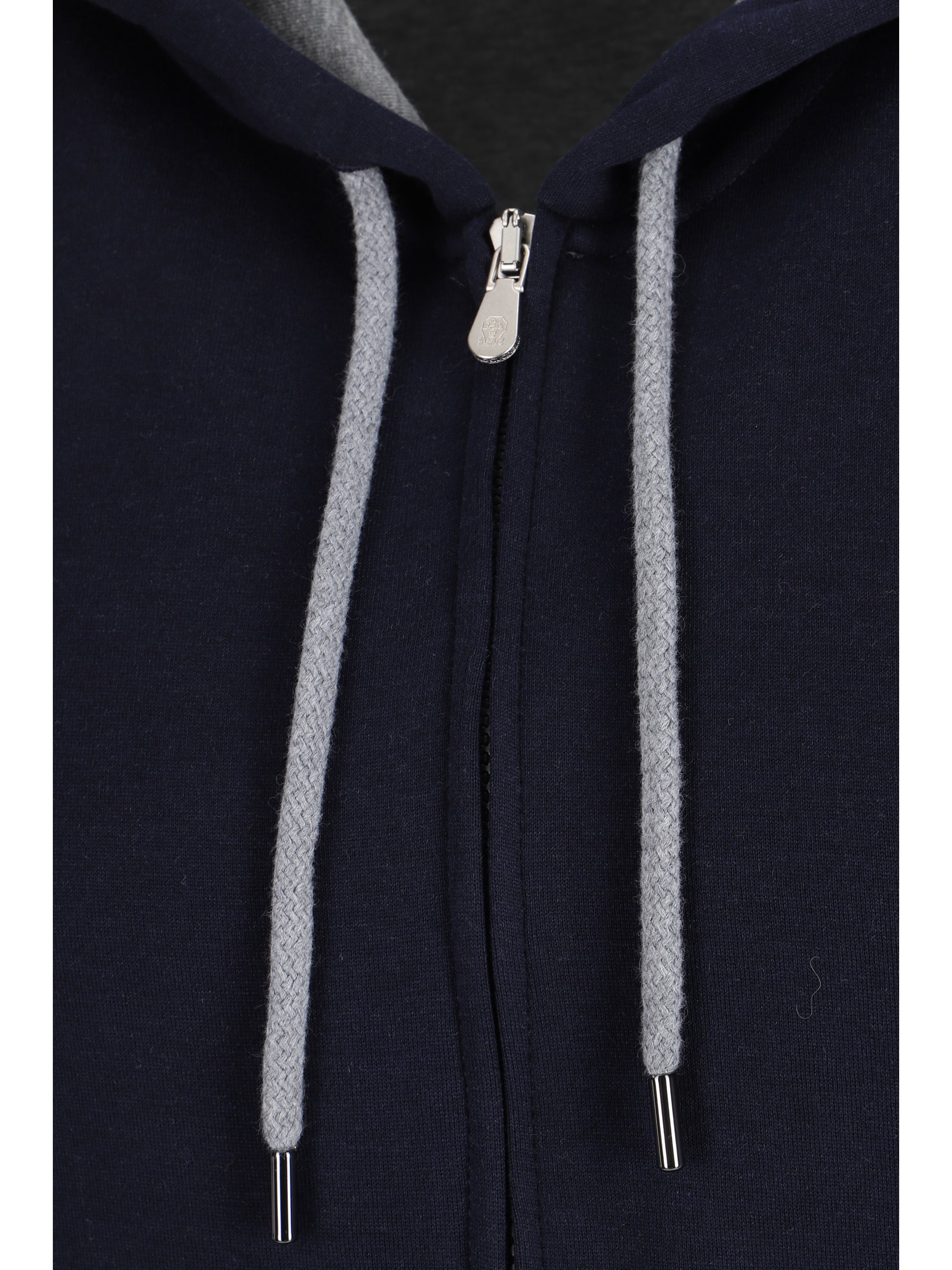 Cotton Hoodie — Blue