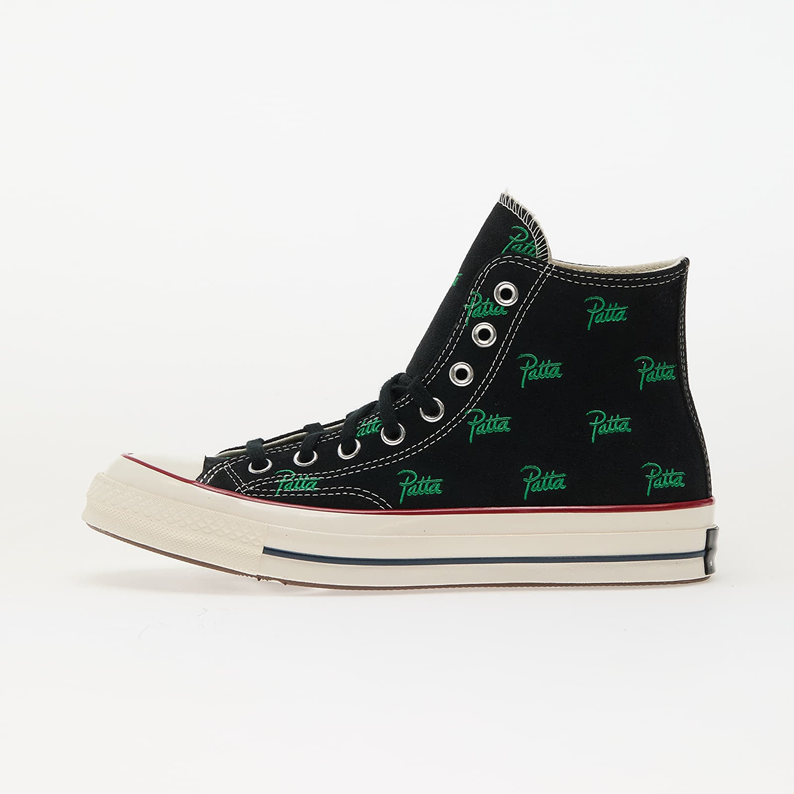 Sneakers Converse x Patta Chuck 70 Black/ Jolly Green