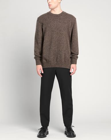 Man Sweater Dark brown Size 48 Merino Wool