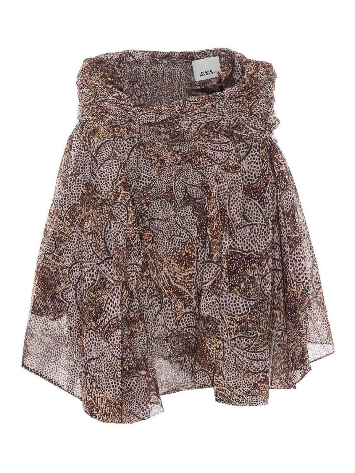 Camia Printed Mini Skirt