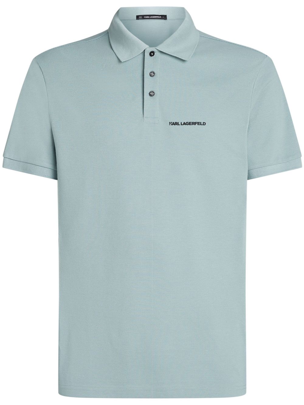 Logo polo shirt - Blue
