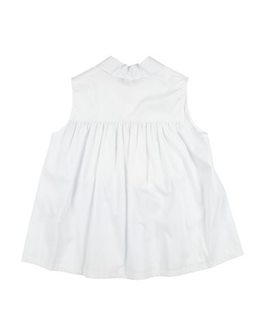 Kid Girl Top White Size 14+ Cotton, Polyester