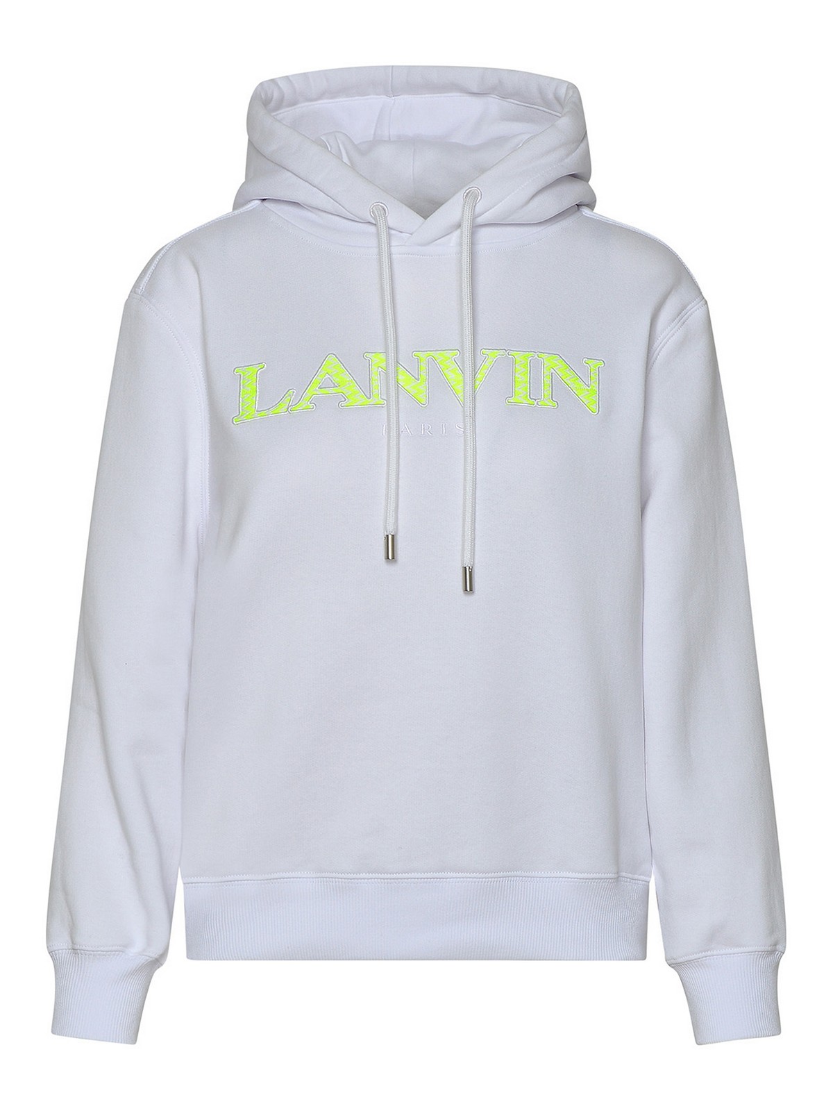 White cotton sweatshirt