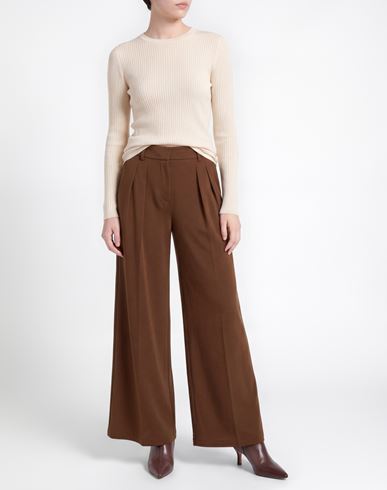 Woman Pants Camel Size XS Wool