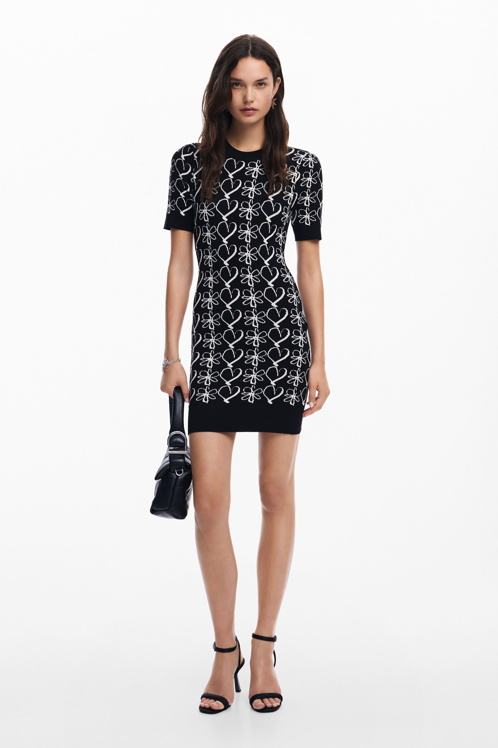 Printed Mini Dress M. Christian Lacroix
