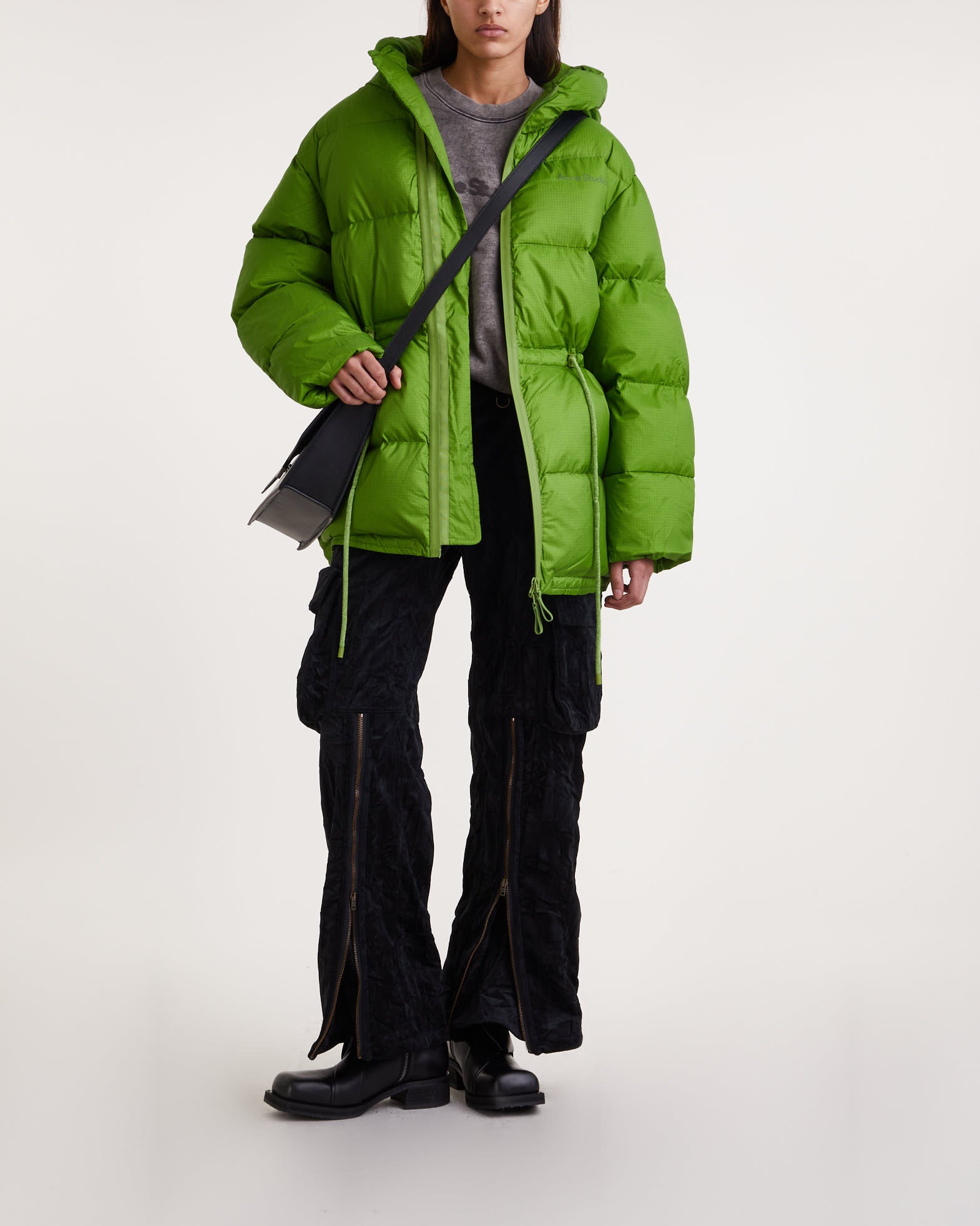 Acne Studios Jacket Puffer Green