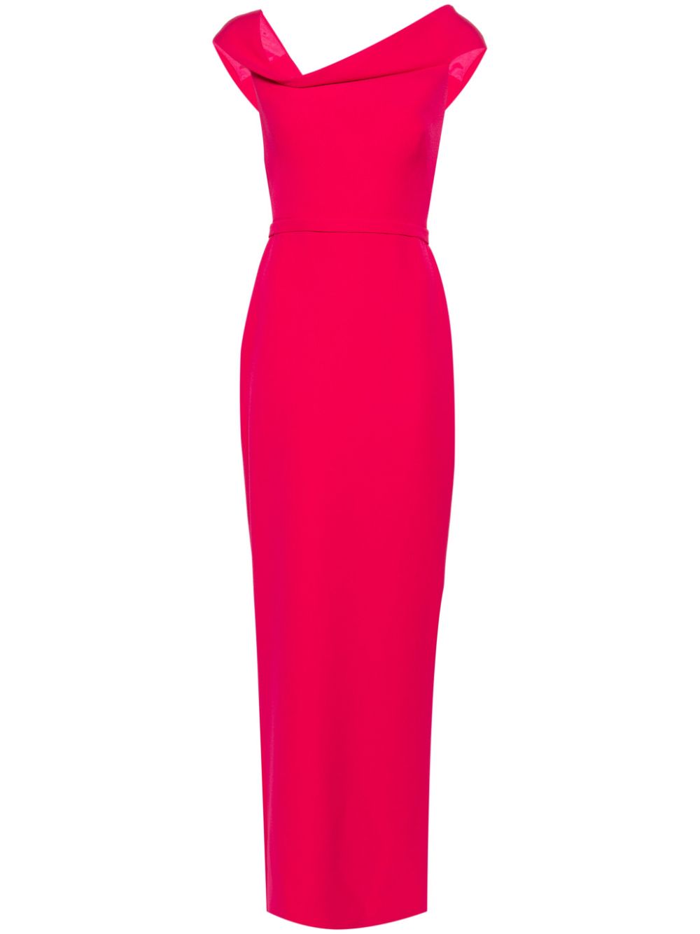 Koral crepe maxi dress - Pink