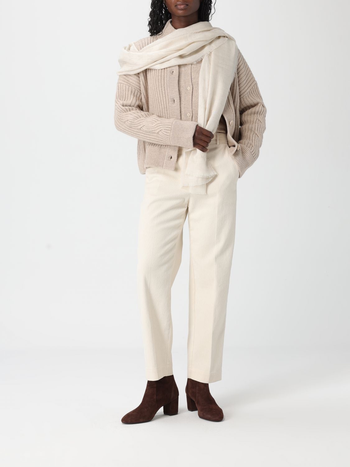 Polo Shirt Woman color Beige