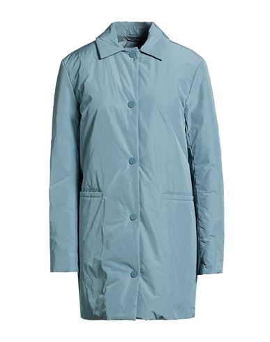 Mm By Woman Coat Turquoise Size 6 Polyester