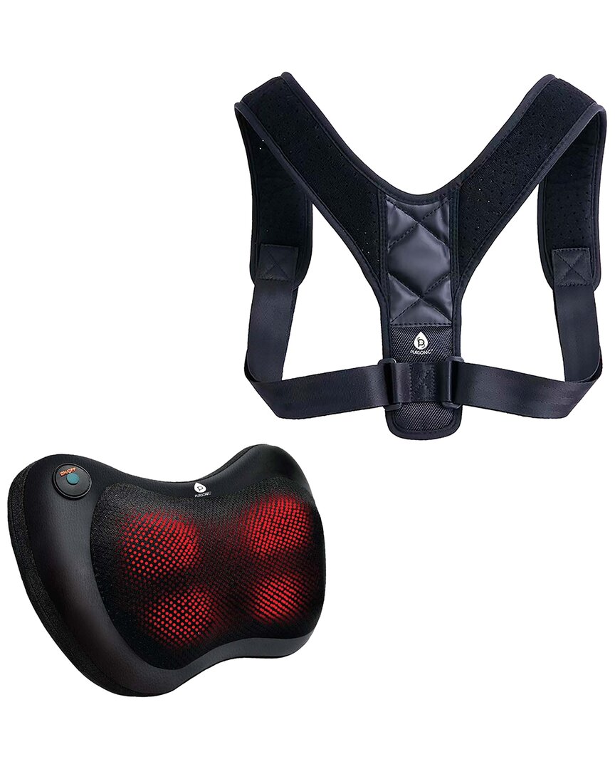 Shiatsu Heating Massager/Adjustable Posture Corrector Bundle
