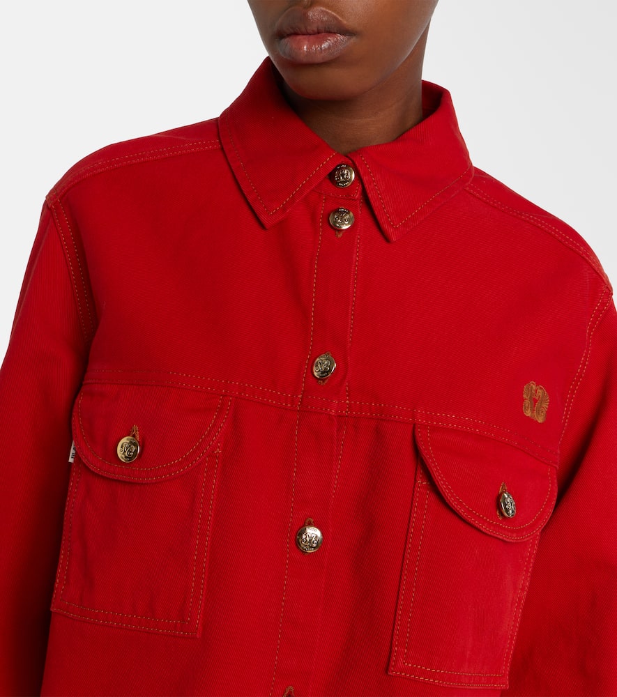Blazé Milano Berber denim overshirt