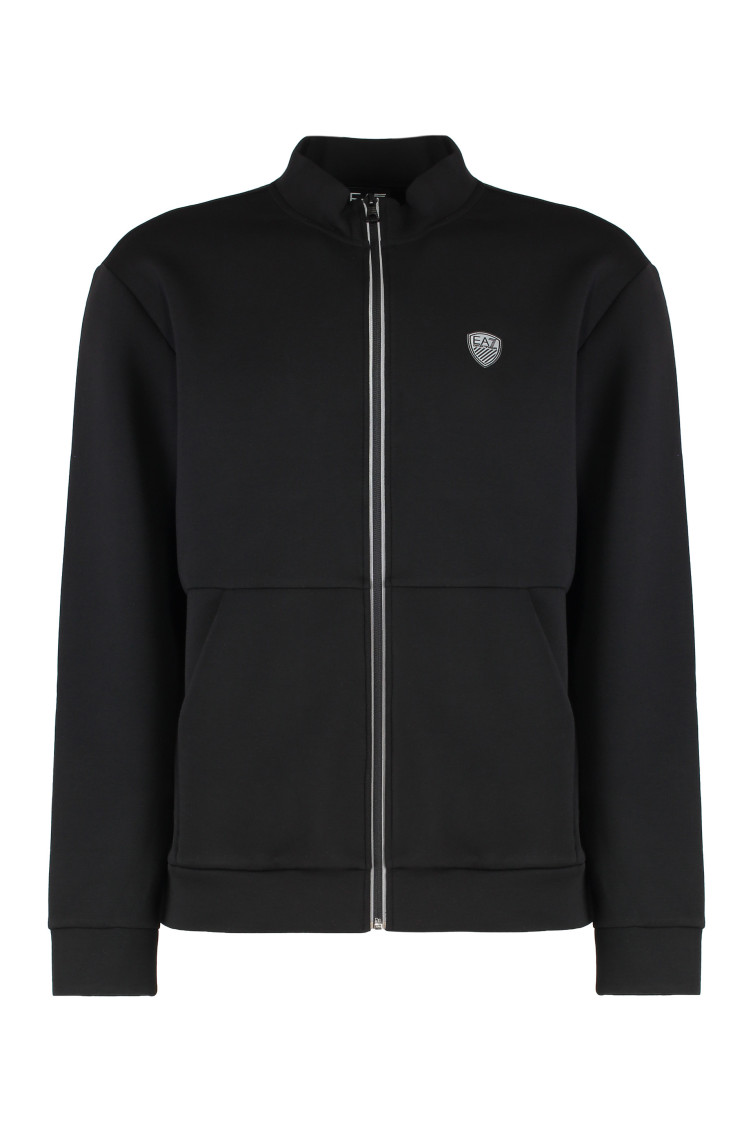Black Logo Track Jacket