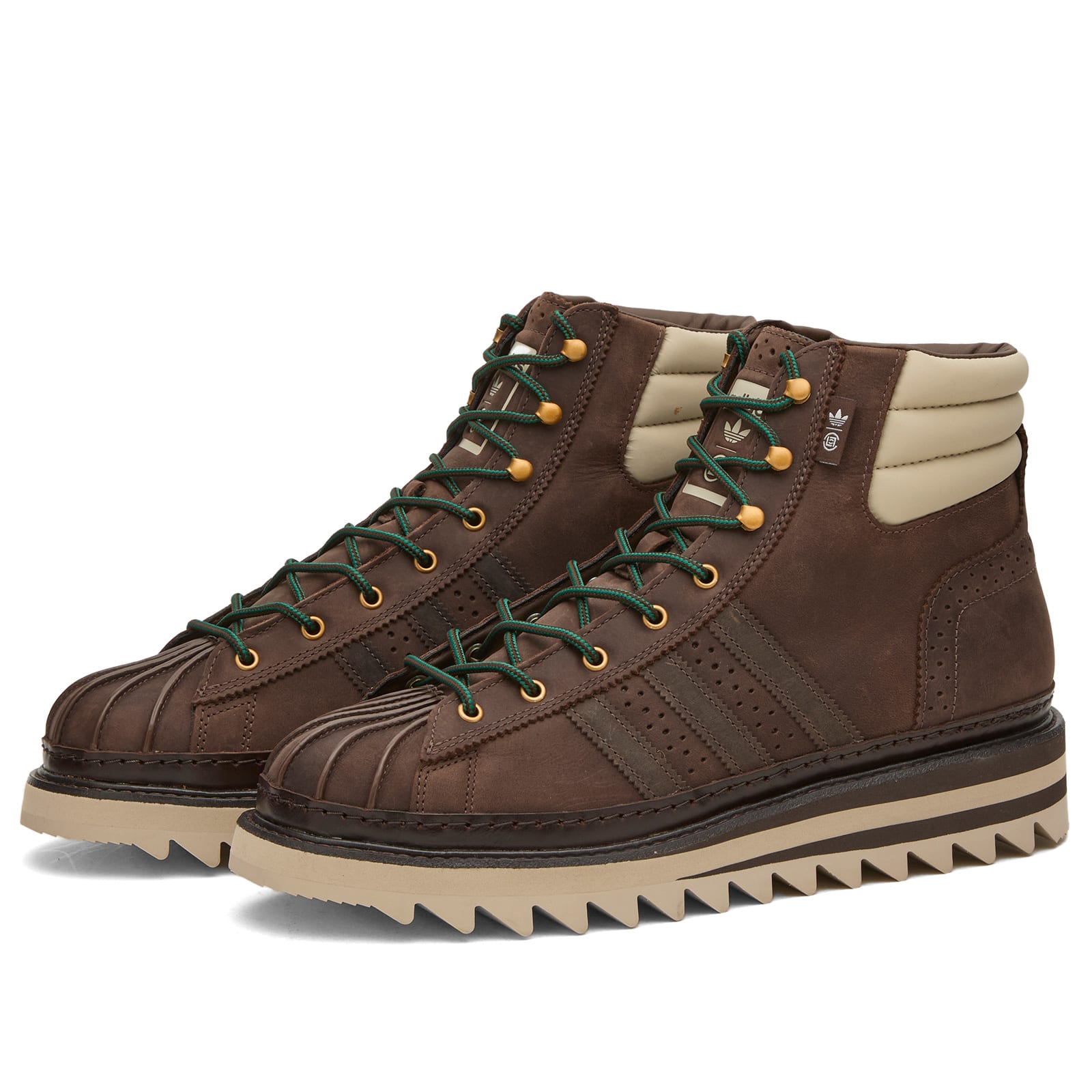 Men's x CLOT Pro Model Sneaker Dark Brown/Wonder Beige/Dark Brown