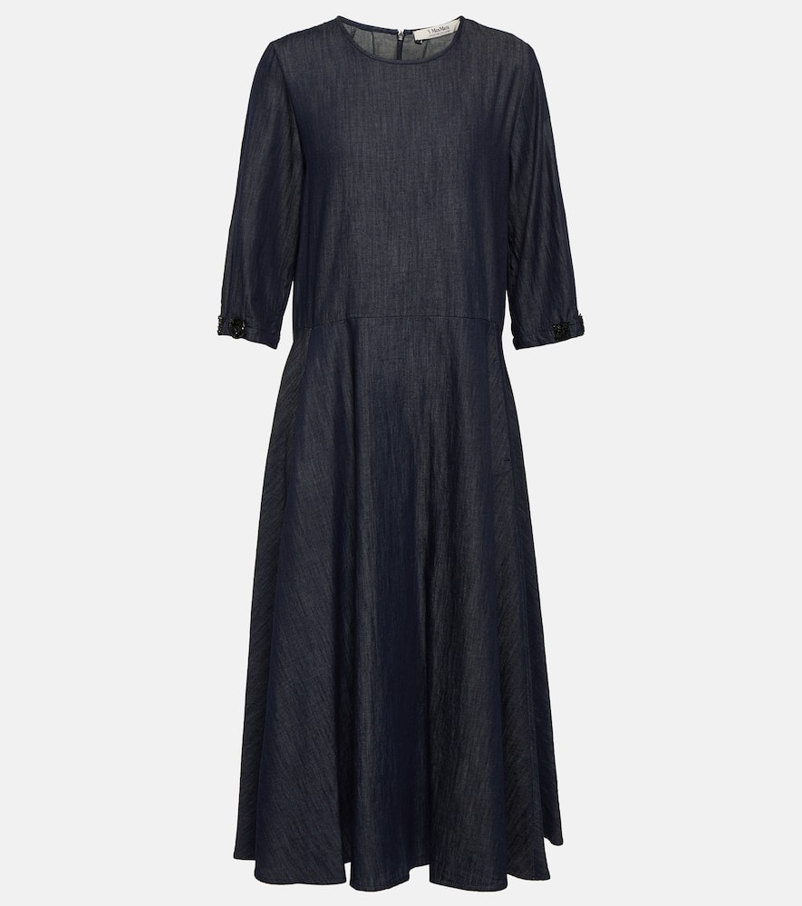 Valery denim midi dress