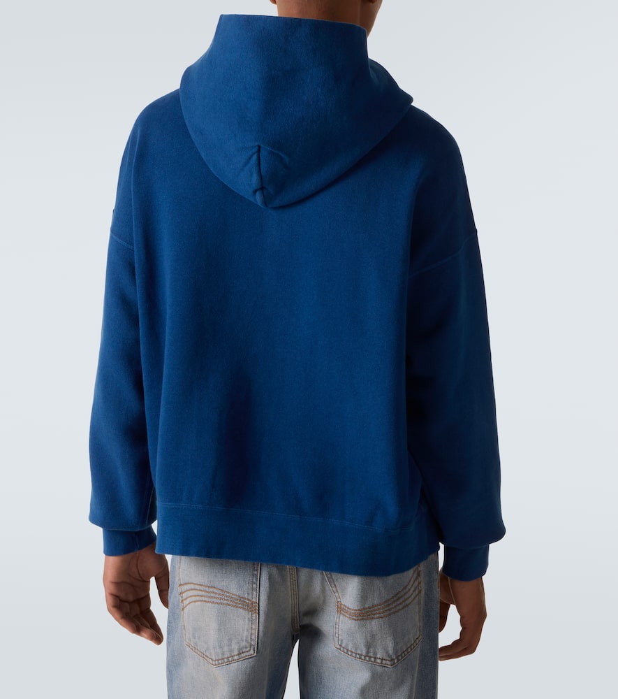 Cotton jersey hoodie