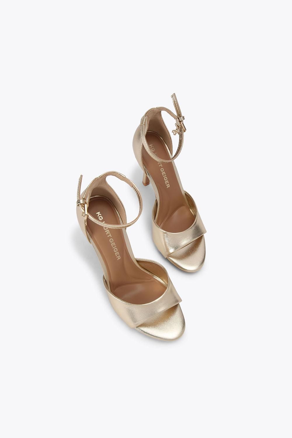 KG Kurt Geiger Women's 'Sabrina' Heels in Gold