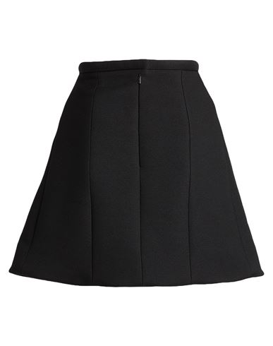 Woman Mini skirt Black Size 0 Polyester
