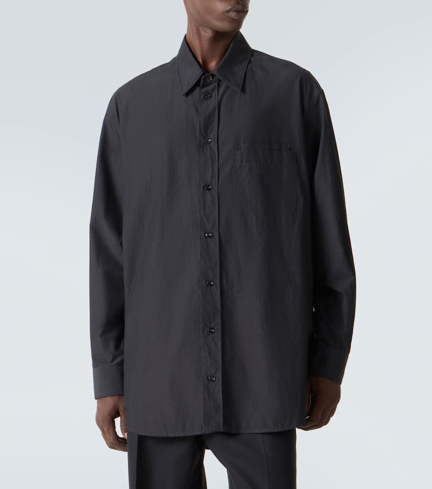 Cotton crêpe shirt