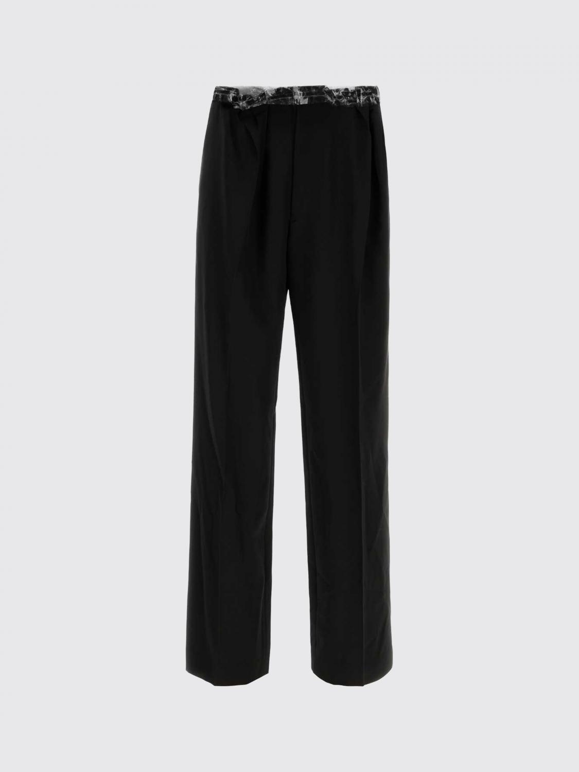 Pants Men color Black