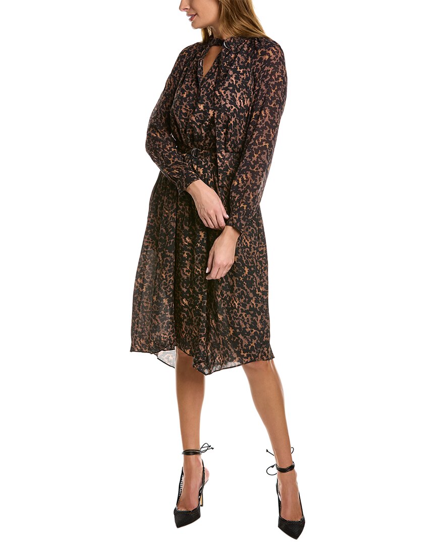 Nina Torto Linen-Blend Maxi Dress