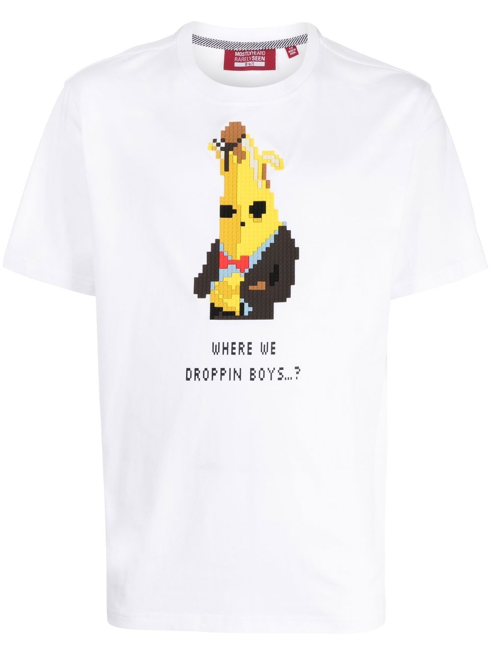 Where We Dropping short-sleeved T-shirt - White