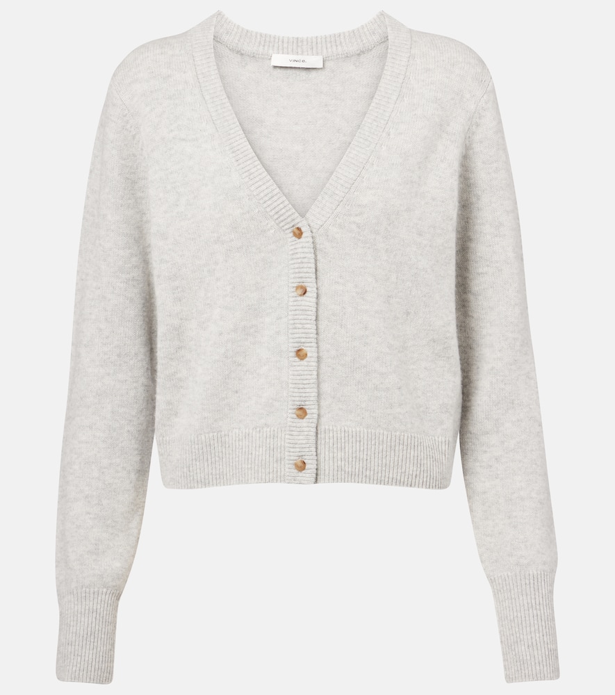 Wool and cashmere cardigan