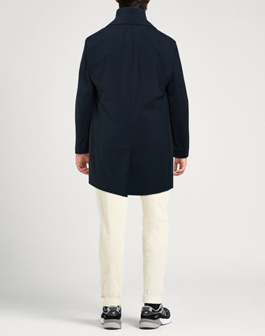 Man Coat Midnight blue Size 40 Virgin Wool, Polyester