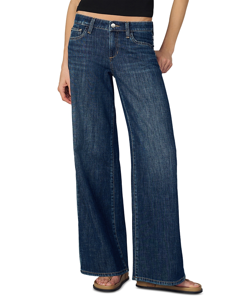 The Lou Lou Low Rise Wide Leg Jeans in Home Girl