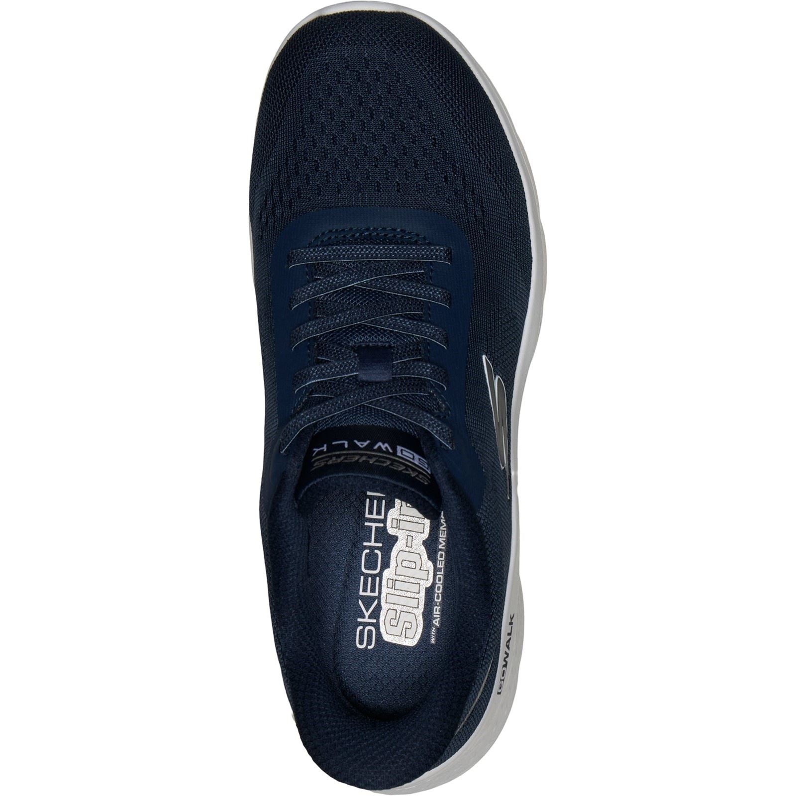 Skechers Go Walk Flex Azriel Textile Women's Navy Textile/Navy Trim Trainer