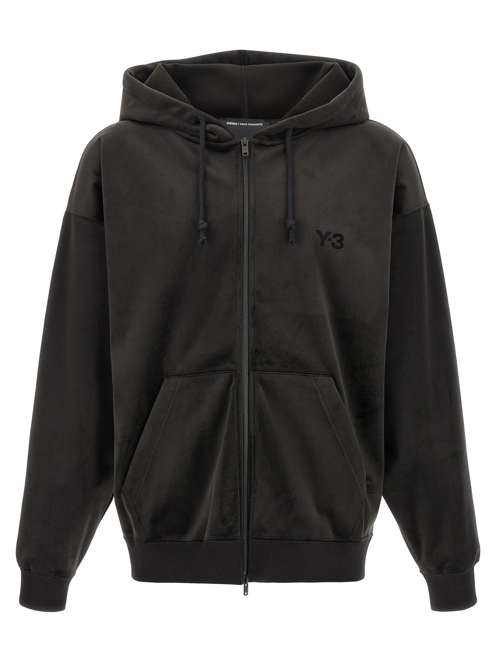 Recycled Polyester Hoodie — Black