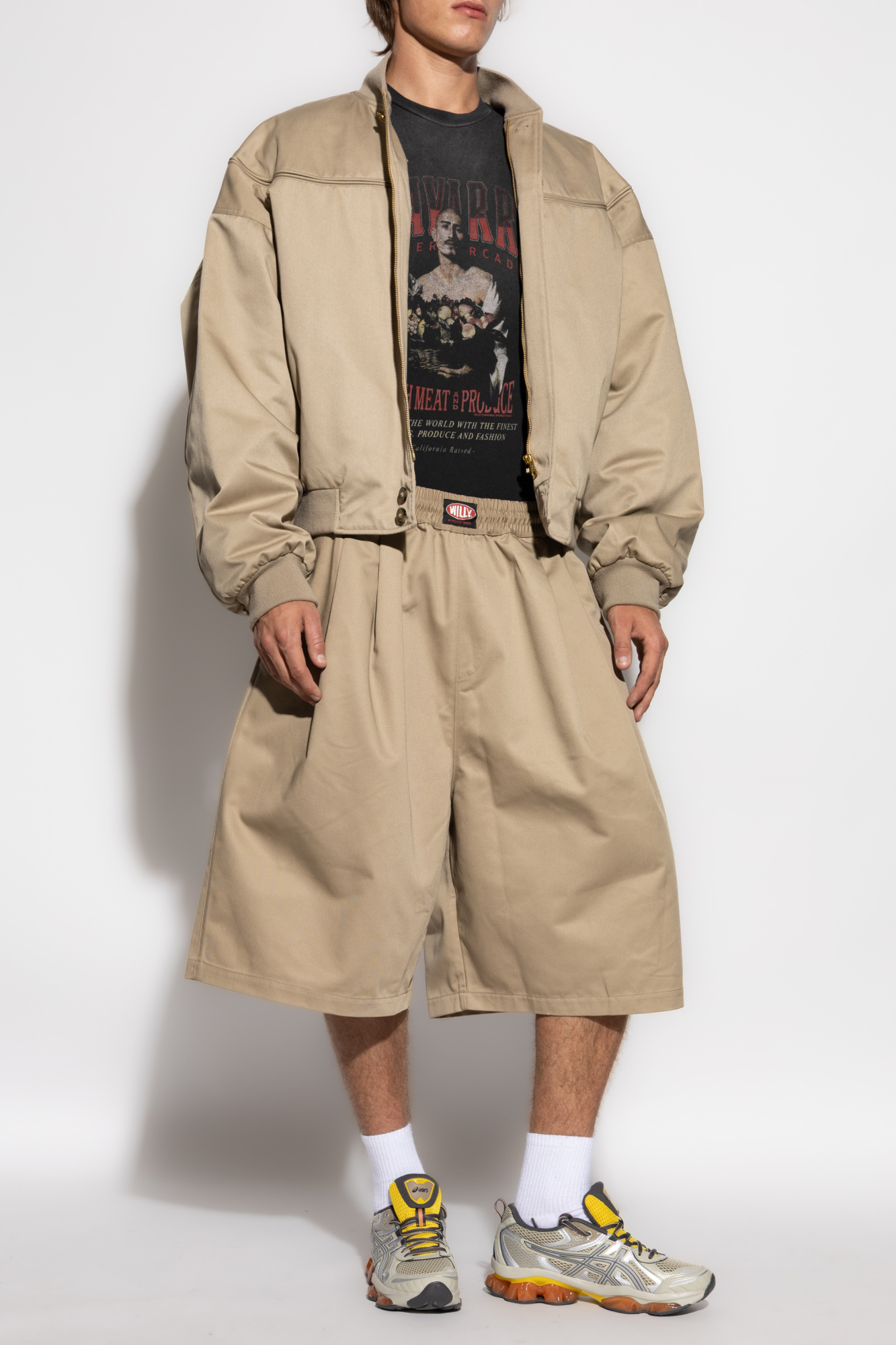 'Orale' Shorts, Men's, Beige