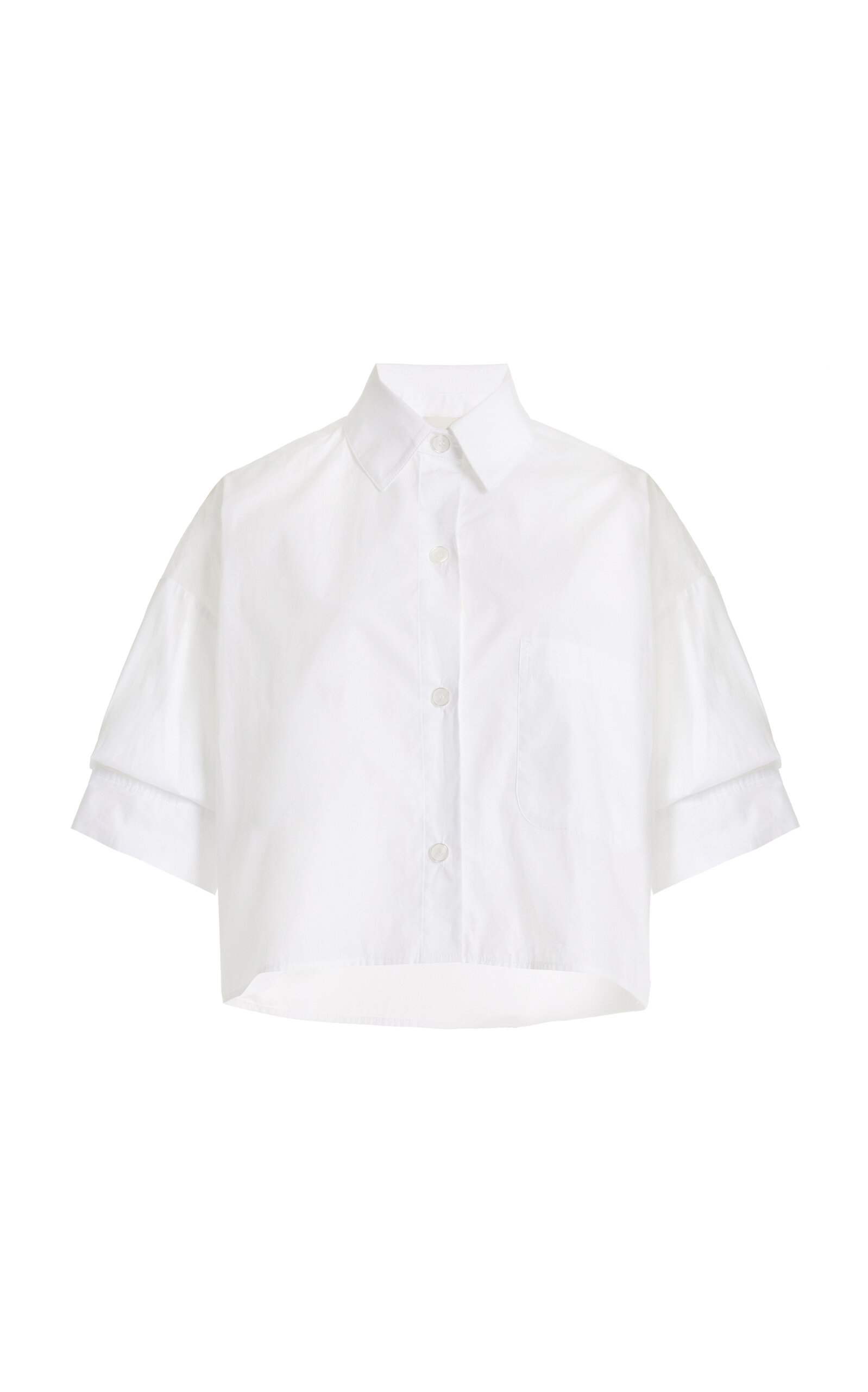 Next Ex Cropped Cotton Shirt