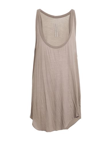 Man Tank top Taupe Size M Cotton