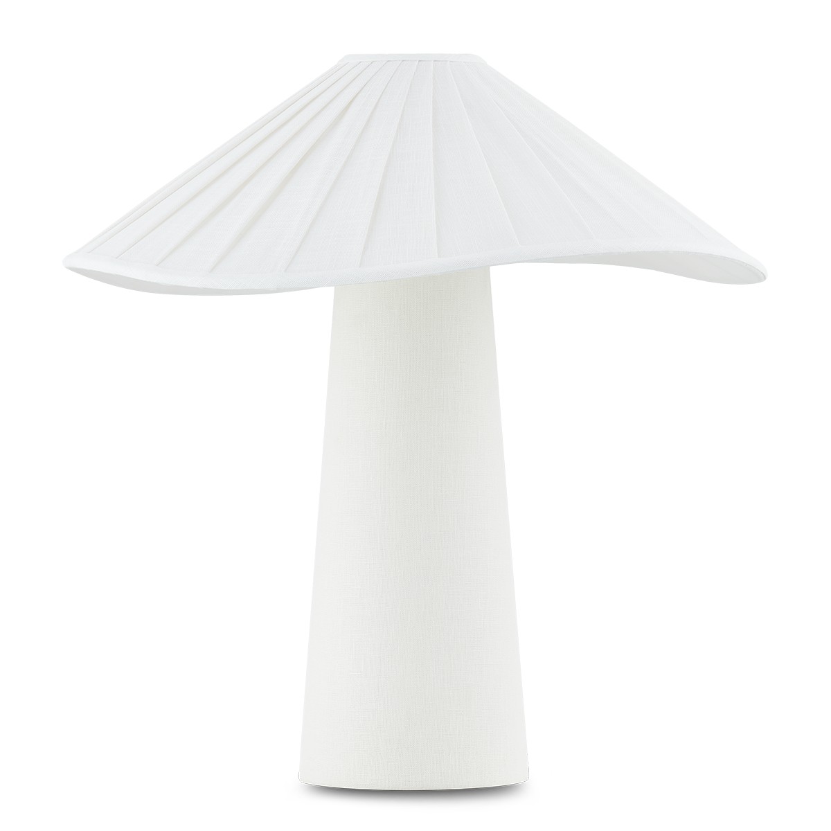 Patina Brass One Light Table Lamp from the Chanterelle Collection