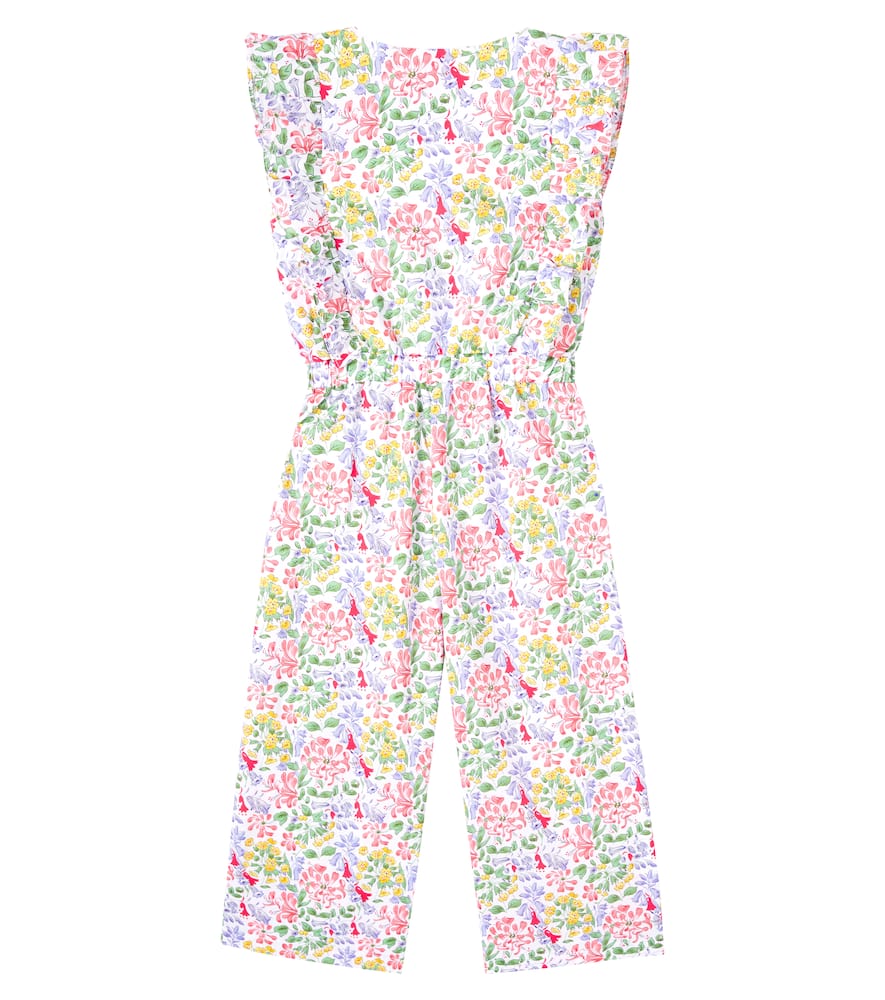 Floral cotton jumpsuit