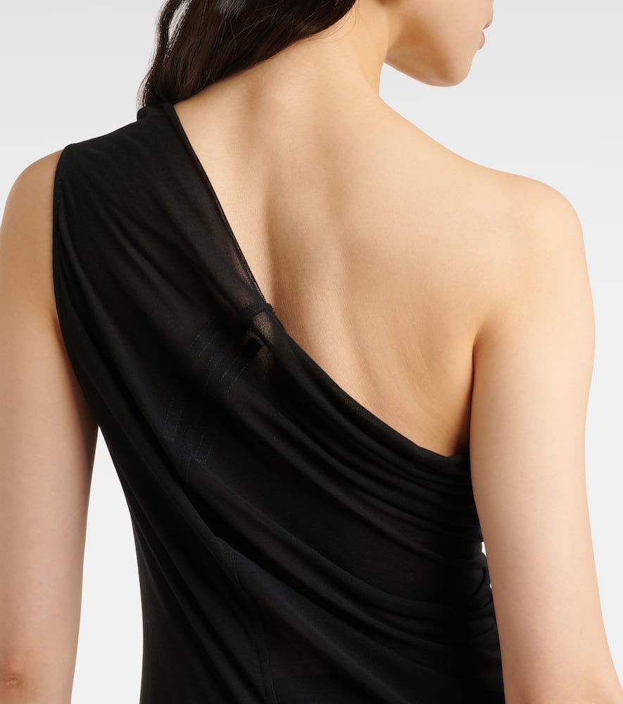 Athena draped one-shoulder top