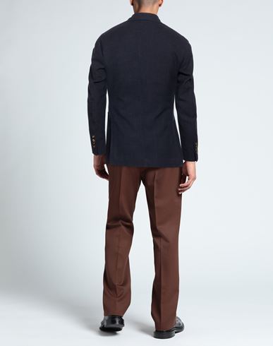 Man Blazer Midnight blue Size 38 Wool