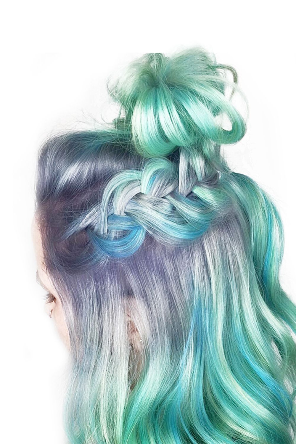 Neel Blue Temporary Hair Chalk Colour Pastel Dye, 6pcs in Colourbeauty