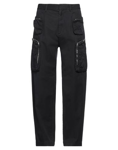 Man Pants Black Size 32 Cotton