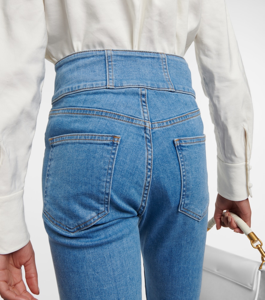 Carly high-rise kick-flare jeans