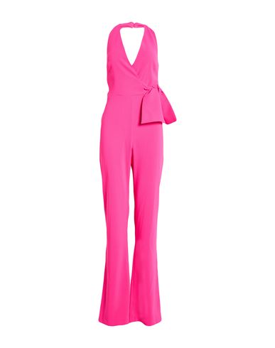 Woman Jumpsuit Fuchsia Size 2 Polyester, Elastane