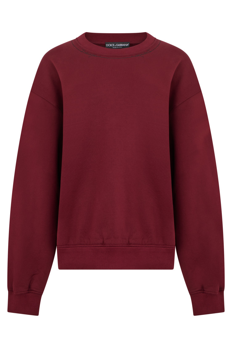Maroon Crew Neck Sweatshirt