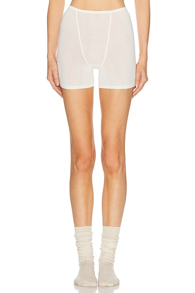 Negative Underwear Whipped Boxer in Cream - Cream. M also in L, S, XL