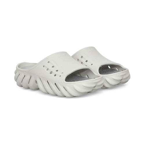 Crocs 23SS CROCS 크록스 에코 슬라이드 샌들 그레이/ 차콜 CR208170